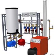 Монтаж отопления. Замена батарей. Установка котла.